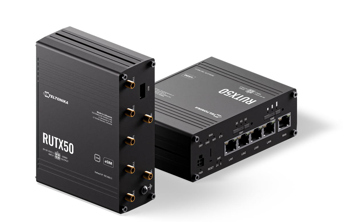 Teltonika RUTX50 industrial 5G router