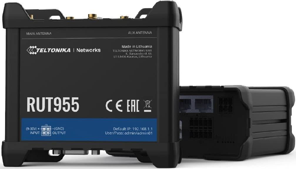 Teltonika RUT955 LTE Router with GNSS, I/O and RS232/RS485