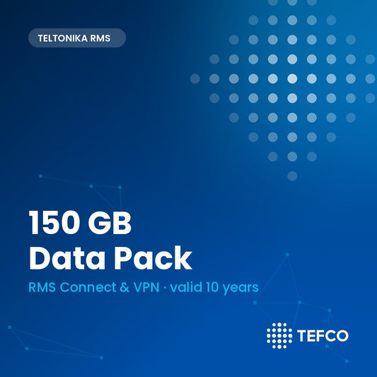 RMSDT101G150 Teltonika RMS Connection Data Pack 150 GB